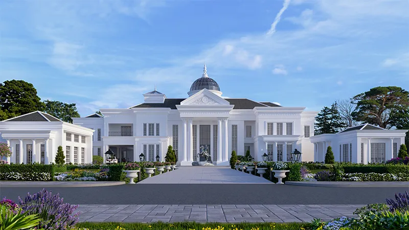 American Neoclassical Mansion