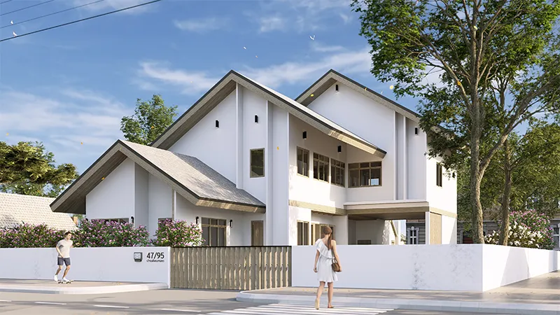 Contemporary Tropical Gable