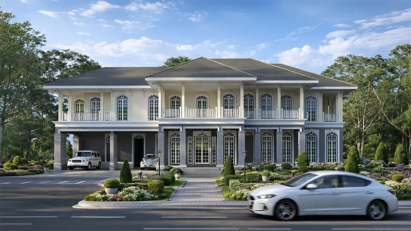 Neo Colonial Mansion