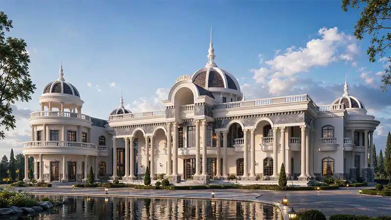 Beaux-Arts Classical Palace