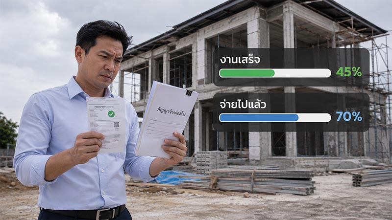 เป็นคนจ่ายเงิน แต่ไม่ได้แปลว่าจะคุมงานได้เสมอ