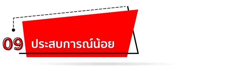 ประสบการณ์น้อย